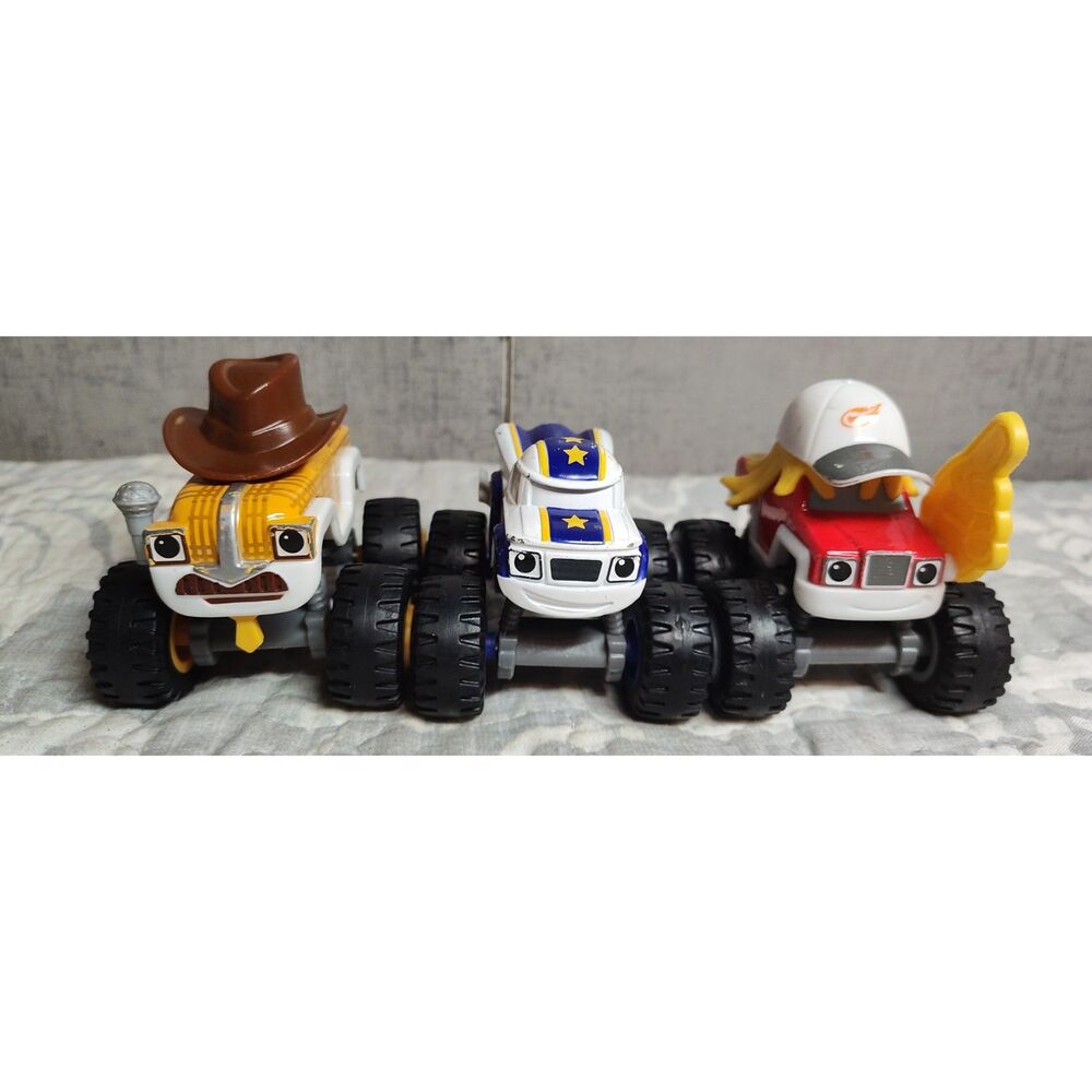 Blaze & The Monster Machines Cowboy Truck Darington Joe Diecast Toy Cars